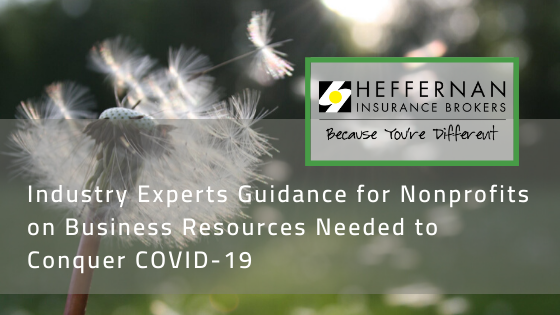 Industry experts guidance for nonprofits on business resources needed to conquer COVID-19